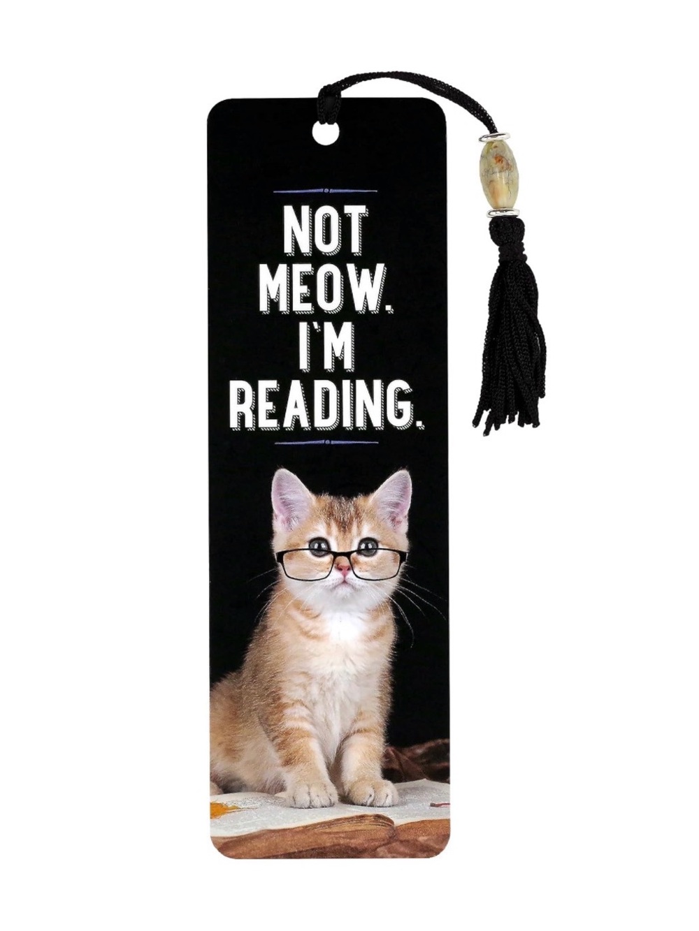 NWT! Bookmark with Cat “Not Meow. I’m Reading”
